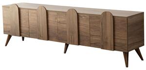 Έπιπλο Τηλεόρασης New Line 552NOS2426 180x35x50cm Walnut