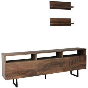 Σύνθεση Τηλεόρασης Onda 552NOS1524 170x30x40cm Walnut