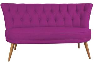 Καναπές Διθέσιος Richland Loveseat 558ZEN1220 140x71x80cm Purple