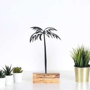 Διακοσμητικό Επιτραπέζιο Palm 533BSG1137 17x3,5x35cm Natural-Black Aberto Design