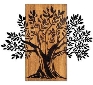 Διακοσμητικό Τοίχου Monumental Tree 899SKL2408 58x65cm Black-Walnut Wallity