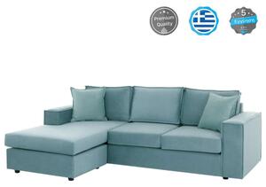 Καναπές Γωνία Monaco HM3257.27 Αναστρέψιμη 240x170x86cm Αλέκιαστο Ύφασμα Mint