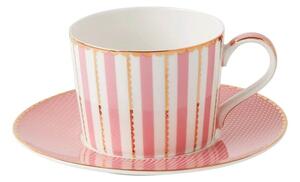 Φλυτζάνι Τσαγιού Με Πιατάκι Regency Teas & C'S HV0497 240ml Pink-Multi Maxwell&Williams