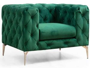 Πολυθρόνα Como 569HLN1516 108x90x70cm Green