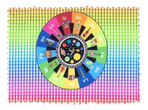 Σουπλά Παιδικό Music Wheel 41 Multi DimCol