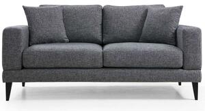 Καναπές Διθέσιος Nordic 560ARE1504 180x90x85cm Dark Grey