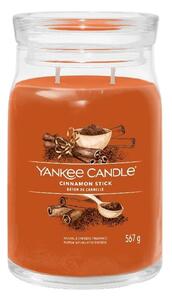 Αρωματικό Κερί Cinnamon Stick 1701372E Large 9,3x15,7cm Orange Yankee Candle