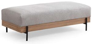 Σκαμπό Eti 560ARE2135 158x68x38cm Grey-Oak