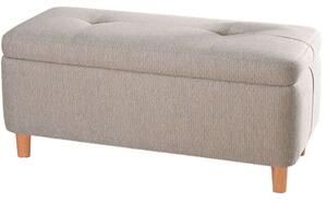 Σκαμπό Rocio 209FLF1387 100x41x45cm Beige