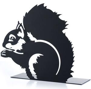 Διακοσμητικό Επιτραπέζιο Squirrel 901LMN1119 21x20cm Black Aberto Design