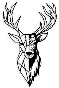 Διακοσμητικό Τοίχου Red Deer 891TNL2355 42x70cm Black Wallity