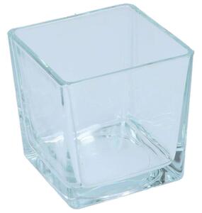 Κηροπήγιο 03.49583 12x12x12cm Γυάλινο Clear