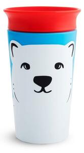 Ποτήρι Παιδικό Miracle Sippy Cup Polar Bear 266ml White-Blue Munchkin