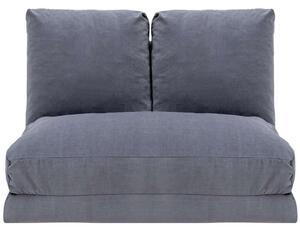 Πουφ Διθέσιο Αναδιπλούμενο Taida 859FTN1270 120x68x62cm Grey