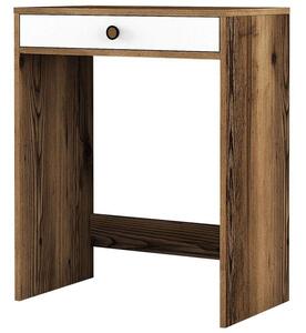 Τουαλέτα Lizbon 845HCT5378 70x40x84,7cm Walnut-White