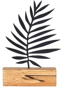 Διακοσμητικό Επιτραπέζιο 533BSG1101 17x3,5x27cm Natural-Black Aberto Design