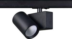 Σποτ Ράγας 2 Καλωδίων LISOR2030B2 Φ7,5x12x17cm Led 2000lm 20W 3000K Black Aca