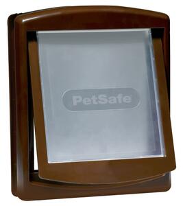 PetSafe Πόρτα Κατοικίδιου 2 Κατευθύνσεων 755 Μεσαία Καφέ 26,7x22,8 εκ. - Καφέ