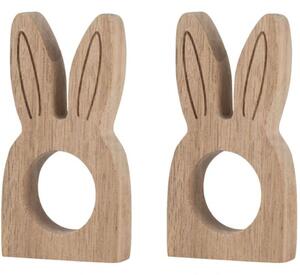 Δαχτυλίδια Πετσέτας Bunny (Σετ 2Τμχ) RD0016620 9x5x1,5cm Natural Raeder