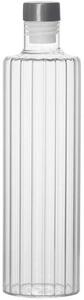 Μπουκάλι Stripes AH-MS73204 Φ8x30cm 1lt Clear Andrea House