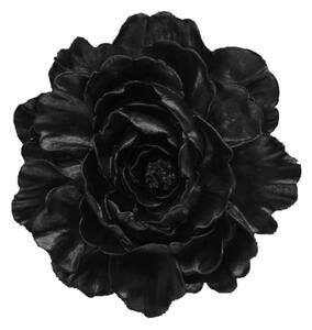 Διακοσμητικό Λουλούδι Τοίχου Rosa 020781 25x4,5xH24cm Black