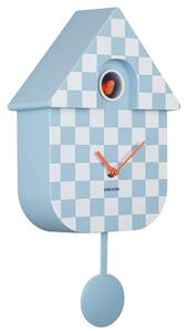 Ρολόι Τοίχου Cuckoo KA5968LB 8,5x40,5cm White-Light Blue Karlsson