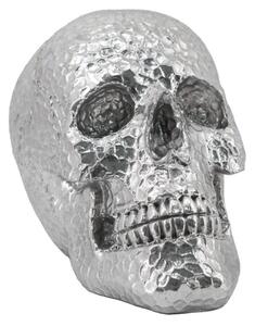 Διακοσμητικό Αντικείμενο Skullhead Hammered 60893 19cm Silver