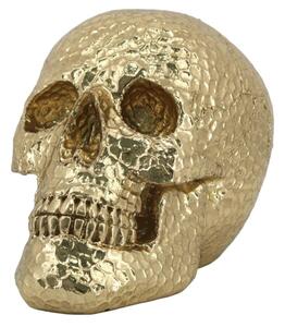 Διακοσμητικό Αντικείμενο Skullhead Hammered 60892 19cm Gold