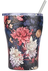 Ποτήρι - Θερμός Με Καλαμάκι Save The Aegean Midnight Blossom 01-22945 350ml Multi Estia