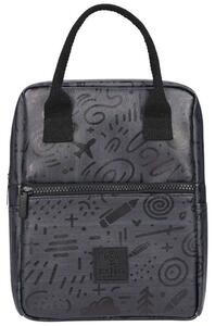 Ισοθερμική Τσάντα Save The Aegean Noir Echo 01-22389 20x14x27cm 7lt Black Estia