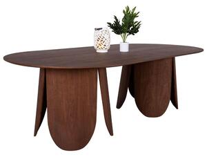 Τραπέζι Οβάλ Denty HM9611.02 240x120x75cm Walnut-Oak