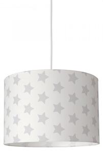 Παιδικό Φωτιστικό Κρεμαστό Hesperis Kids Big Stars 35x24cm Ε27 Grey Veis