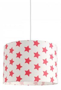 Παιδικό Φωτιστικό Κρεμαστό Hesperis Kids Big Stars 35x24cm Ε27 Red Veis