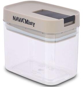 Δοχείο Αποθήκευσης Misty 10-174-040 11,5x7,5x10cm 500ml Clear-Beige Nava