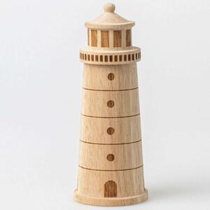 Μύλος Μπαχαρικών Lighthouse RD0017352 Φ5,8x15,5cm Natural Raeder