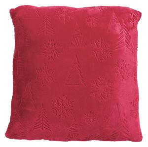 Χριστουγεννιάτικο Μαξιλάρι Fleece (40x40) Das Home 1375 Red