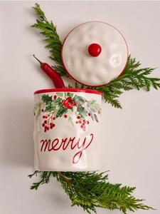 Sinsay - Δοχείο αποθήκευσης με επιγραφή Merry - πολυχρωμο