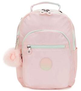 Σακίδιο Πλάτης Παιδικό Seoul S Metallic I5768-E7L 35x25,5x16cm 14lt Pink Kipling