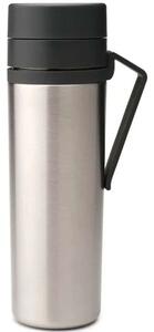 Παγούρι Ισοθερμικό Make & Take 081.2286/43 500ml Inox-Black Brabantia