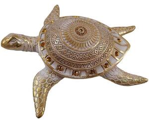 Διακοσμητικό Αντικείμενο Turtle 269-124-184 20x19x6cm Beige-Gold