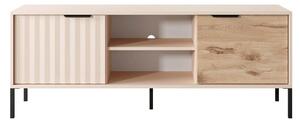 Έπιπλο Τηλεόρασης Rave L_RV_STV_b 153x54x40cm Beige-Natural