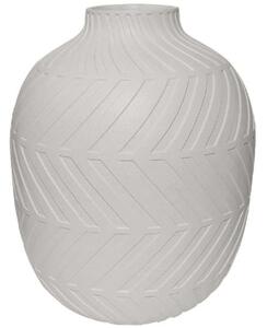 Βάζο Ανάγλυφο 06-00-94712 Φ34x45cm White Marhome