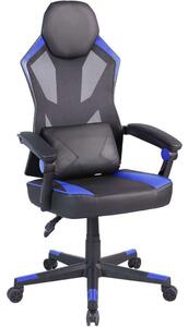 Καρέκλα Γραφείου Gaming Fusion 25-0701 50x74x126/137cm Black-Blue