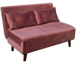 Καναπές - Κρεβάτι Διθέσιος Falcon 01-3330 121x90x80cm Dusty Pink