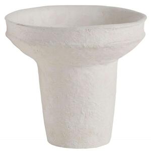 Διακοσμητικό Μπωλ Cement AH-AX24082 Φ26x24cm White Andrea House