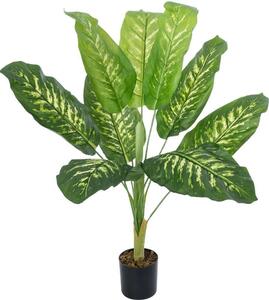 Τεχνητό Φυτό Calathea 20940 Φ80x90cm Green-Yellow GloboStar