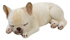 Φιγούρα Σκύλος French Bulldog KUL103. 30x19,8x13cm Beige Espiel