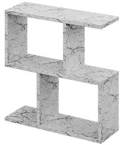 Βοηθητικό Τραπεζάκι Homemania 0249798 60x20x60cm Marble Effect White