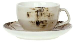 Φλυτζάνι Espresso Με Πιατάκι Country 37.100.17 70ml Beige Cryspo Trio