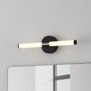 EGLO LED φωτιστικό τοίχου Ramola, μαύρο, πλάτος 45 cm, IP44, CCT, Μαύρο, Μπάνιο, Μέταλλο, σύγχρονο